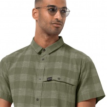 Jack Wolfskin Leisure and Travel Shirt short-sleeved Highlands moss green Men